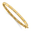 Lab-Grown Diamond Bangle Bracelet in 14K Yellow Gold (3/4 ct. tw.), 6.8 Inch - Sophia Jewelers