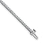 14k White Gold 2 carat Lab Grown Diamond VS/SI+ G+ Complete Tennis Bracelet - Sophia Jewelers