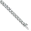 Lab-Grown Diamond Tennis Bracelet in 14K White Gold (14 ct. tw., VS/SI+ G+), 7 Inch - Sophia Jewelers