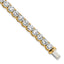 14k 22 1/2 carat Lab Grown Diamond VS/SI+ G+ Complete Tennis Bracelet - Sophia Jewelers