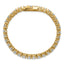 14k 11 1/8 carat Lab Grown Diamond VS+ F+ Complete Tennis Bracelet - Sophia Jewelers