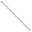 Emerald-Cut & Round Lab-Grown Diamond Tennis Bracelet in 14K White Gold (10 ct. tw., VS+ F+), 7 Inch - Sophia Jewelers