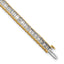 14k 10 carat Certified Lab Grown Diamond VS/SI+ G+ Complete Emerald Bezel Set Tennis Bracelet - Sophia Jewelers