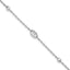 Lab-Grown Diamond Bracelet in 14K White Gold, 4.75mm (1/2 ct. tw.), 6.5 Inch - Sophia Jewelers