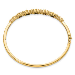 14K Lab Grown Diamond VS/SI FGH Bangle Bracelet