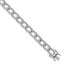 14k White Gold 1 1/2 carat Lab Grown Diamond VS/SI+ G+ 7.5 inch Bracelet