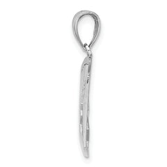 14K White Gold Cut-Out PARAMEDIC Charm