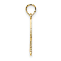 14k I LOVE STONE HARBOR Sailboat Charm