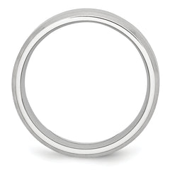 Chisel Cobalt Beveled Edge Satin 8mm Band