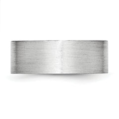 Chisel Cobalt Flat Satin 8mm Band