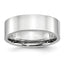 Polished Cobalt Wedding Band 7mm