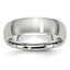Chisel Cobalt Satin 6mm Half Round Band - Sophia Jewelers
