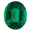 Loose Oval Lab-Created Emerald, 6x4mm - Sophia Jewelers