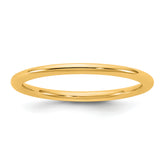 1.5mm 14K Yellow Gold Standard Comfort Fit Wedding Band - Sophia Jewelers