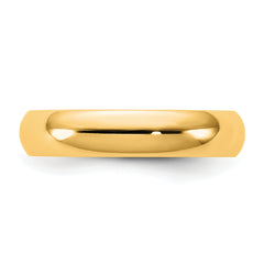 14KY 4.5mm Standard Comfort Fit Band Size 14