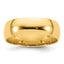 7.0mm 14K Yellow Gold Lightweight Comfort Fit Wedding Band - Sophia Jewelers