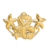 14k Starfish Cluster Slide