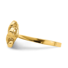 14k Free Form Ring