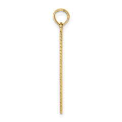 14k Six Inch Ruler Charm