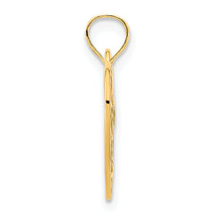 14k Fancy Heart Pendant