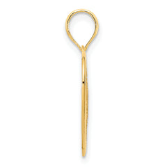 14ky Fancy Heart Pendant