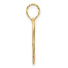 14k Heart in a Heart Pendant