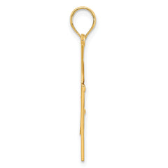 14k Epoxy Graduation Cap and Diploma Pendant