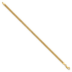 14k 3.5mm Solid Miami Cuban Chain