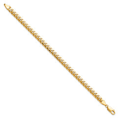 14k 5mm Solid Miami Cuban Chain