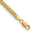 14K Yellow Gold Solid Cuban Chain Necklace 5mm