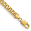 14K Yellow Gold Solid Cuban Chain Necklace 6.25mm - Sophia Jewelers
