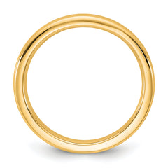 14KY 2.5mm European Comfort Fit Band Size 14