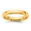 3.5mm 14K Yellow Gold European Comfort Fit Wedding Band - Sophia Jewelers