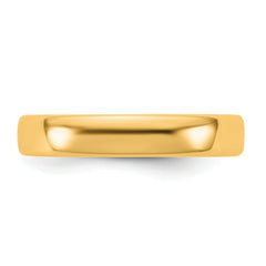 14KY 4mm European Comfort Fit Band Size 14