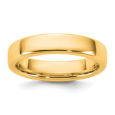 14KY 4.5mm European Comfort Fit Band Size 14