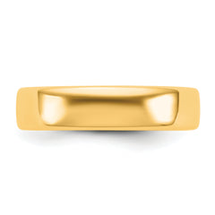 14KY 5mm European Comfort Fit Band Size 9.5