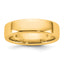 5.5mm 14K Yellow Gold European Comfort Fit Wedding Band - Sophia Jewelers