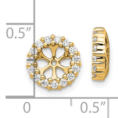 10k Diamond Earring Jackets