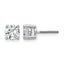 14K White Gold 1 1/2 ct Lab-Created Diamond VS/SI+ G+, 4-Prong Screw-Back Stud Earrings