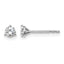 14K White Gold 1/3 ct Certified Lab-Created Diamond VS/SI+ G+, 3-Prong Stud Earrings