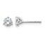14K White Gold 5/8 ct Lab-Created Diamond VS/SI+ G+, 3-Prong Stud Earrings