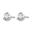 14K White Gold 1 1/2 ct Lab-Created Diamond VS/SI+ G+, 3-Prong Stud Earrings