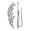 14k White Gold 1/2 carat Lab Grown Diamond VS/SI+ G+ Complete Ear Climber