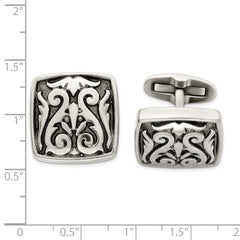 Edward Mirell Titanium Casted Cufflinks