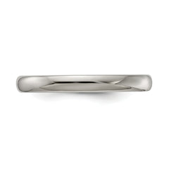 Edward Mirell Titanium Half Round 4mm Polished Band Size 9