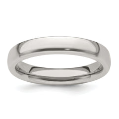 Edward Mirell Titanium Half Round 4mm Polished Band Size 9