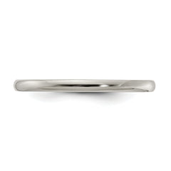 Edward Mirell Titanium Domed 2mm Polished Band Size 12
