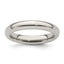 Edward Mirell Titanium Domed 4mm Polished Band