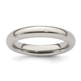 Edward Mirell Titanium Domed 4mm Polished Band Size 9.5