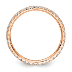 14K 1/2 ct Lab-Grown Diamond Eternity Band